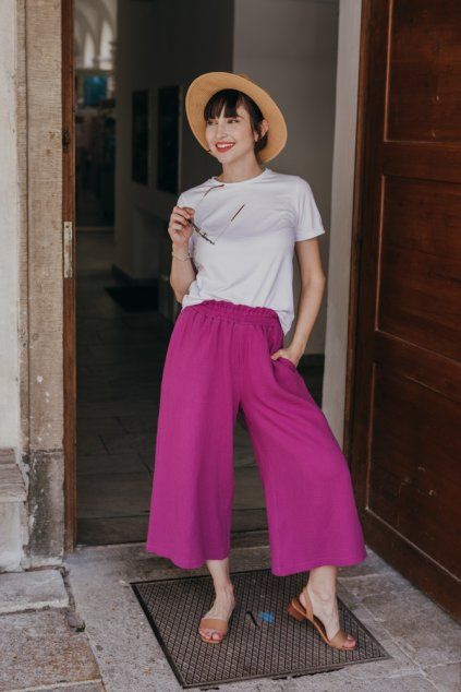reparada muselinove culottes esme ruzove (2)