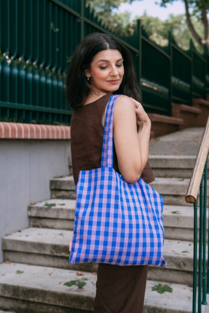 Reparada-shopper-fialovomodrá -kostka2