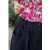reparada cerna sukne lina top lily rozkvetla radost