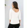 Reparada bambusove elegantni tricko srukavem trictvrtecnim rozalie smetana2