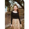 Reparada bambusove elegantni tricko marta dlouhy rukav cerne2