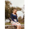 Reparada bambusove tricko marta dlouhy rukav tmavemodre2