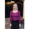 reparáda bambusové tričko marta švestka